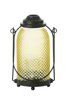 Glass Lantern - Jaune