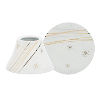 Starry Night Ceramic - Grand Abat-Jour &amp; Assiette