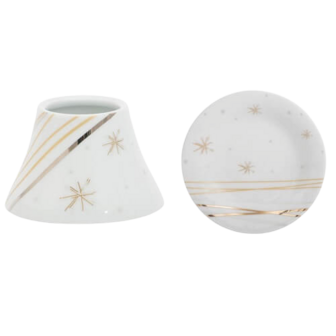 Starry Night Ceramic - Petit Abat-Jour &amp; Assiette