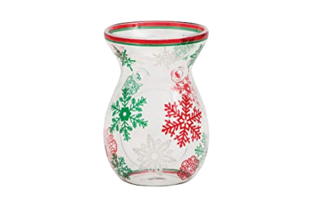 Red &amp; Green Snowflakes - Wax Melt Warmer