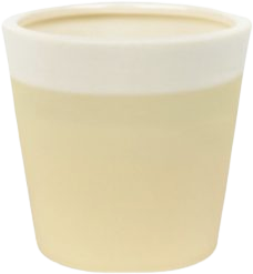 Photophore pour votive - Jaune