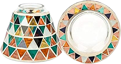 Corsica Mosaic - Petit Abat-Jour &amp; Assiette