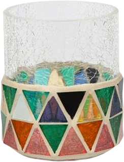 Corsica Mosaic - Votive Holder