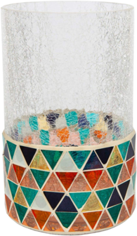 Corsica Mosaic - Jar Holder