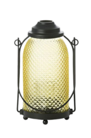 Glass Lantern - Jaune