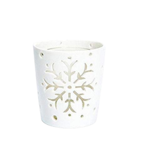 Winter Flurries "Bloom" - Votive Holder