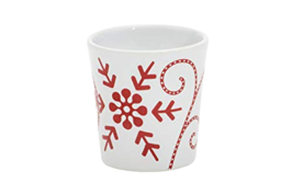 Snowfake Ceramic - Votive Holder