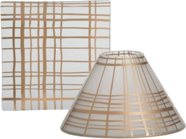 Copper Elegance - Grand Abat-Jour & Assiette