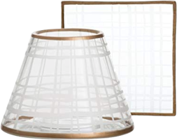 Copper Elegance - Petit Abat-Jour & Assiette